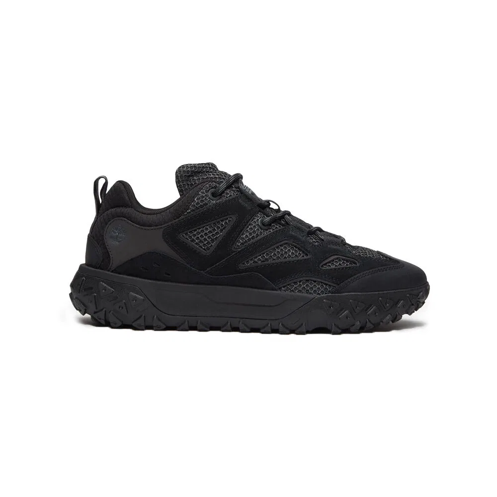 Мужские низкие кроссовки Greenstride Motion6 на шнуровке чёрные от Timberland — фото 2