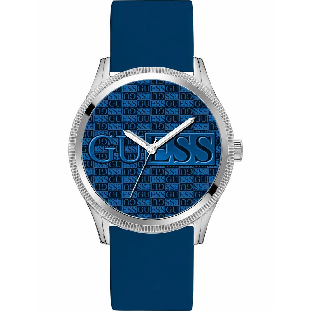 

Синие синтетические часы Guess