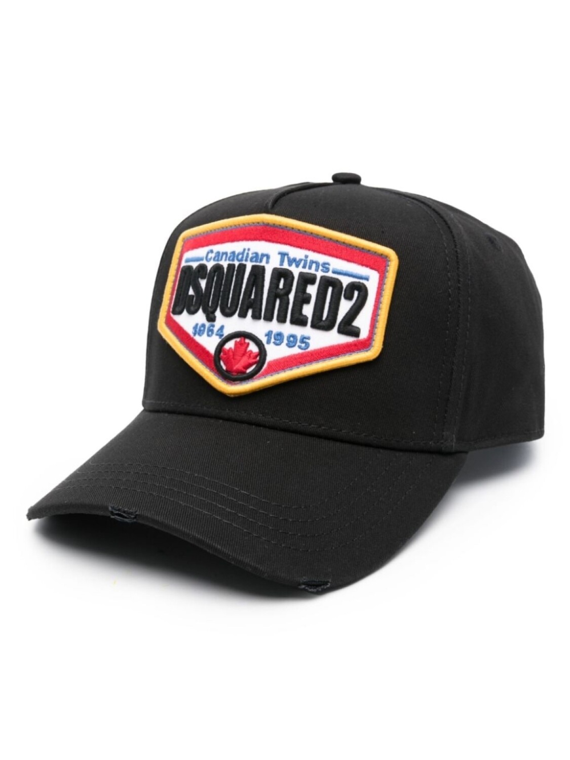 

Dsquared2 бейсболка с вышитым логотипом, черный