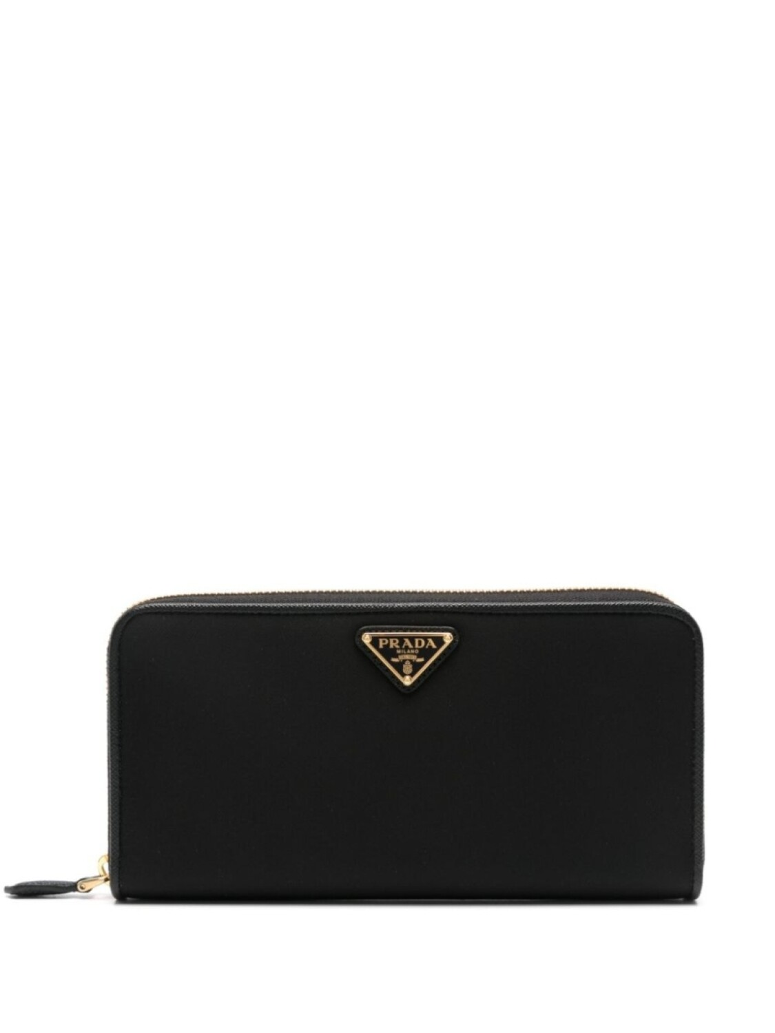 

Prada кошелек из материала ECONYL с логотипом, черный