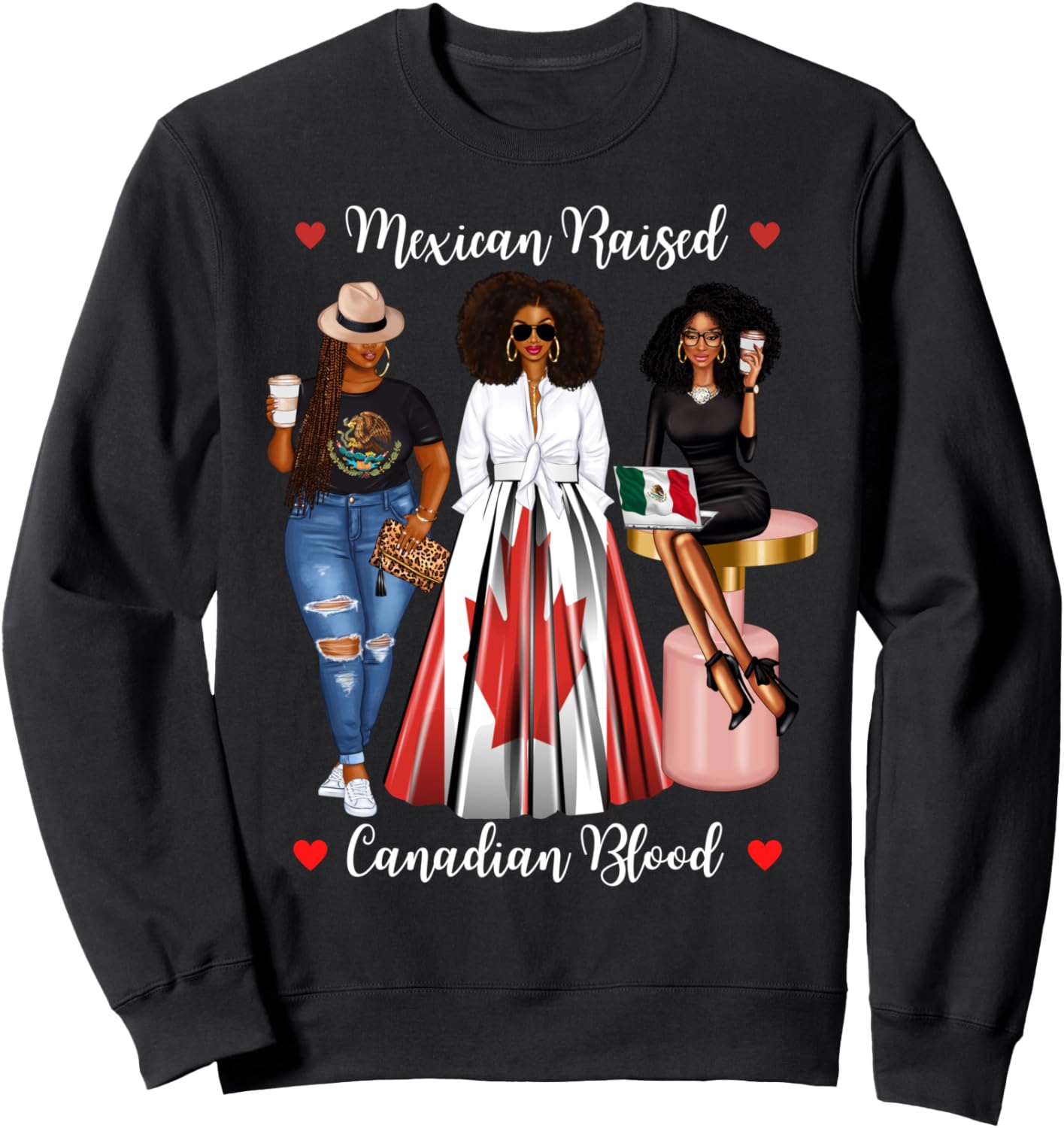 

Толстовка с надписью «Чернокожий мексиканец, канадская кровь, канадские корни, ДНК», черная Lush Afro Mexican Queens, Черный, Толстовка с надписью «Чернокожий мексиканец, канадская кровь, канадские корни, ДНК», черная Lush Afro Mexican Queens