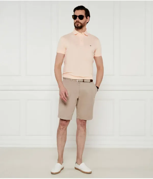 Поло 1985 slim fit Tommy Hilfiger, персиковый — фото 2