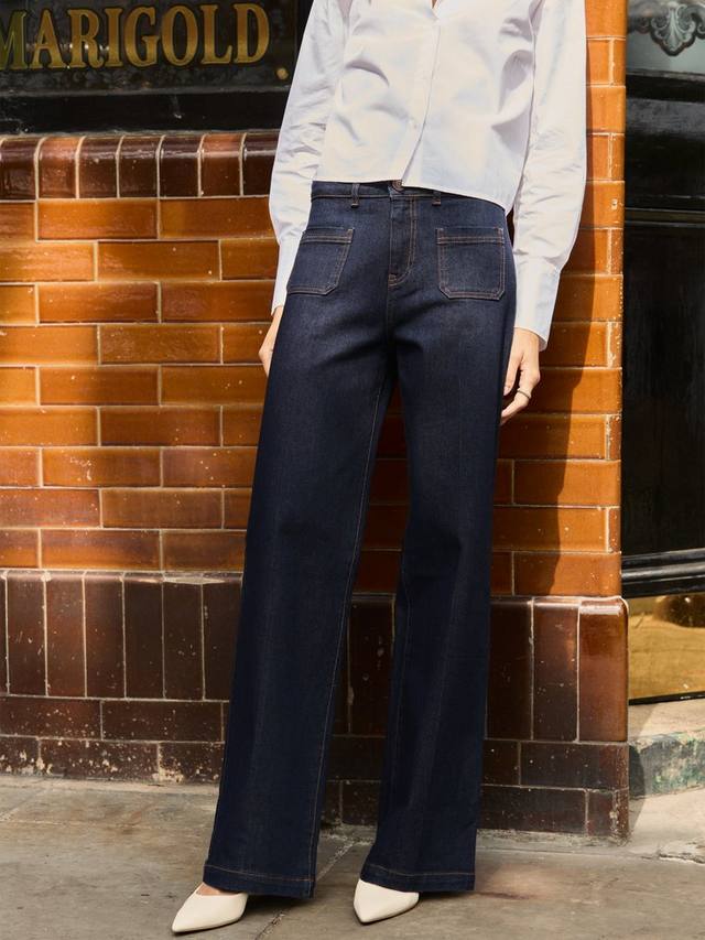 

Robyn Stretch широкие джинсы Baukjen, Dark Blue