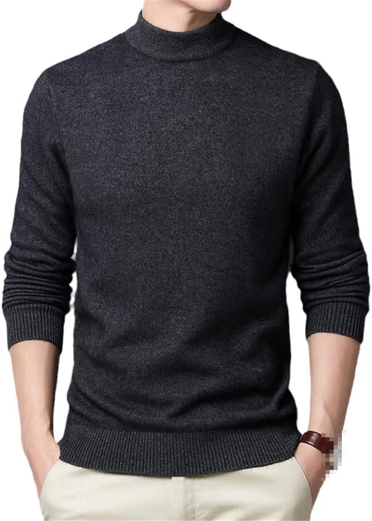 

Свитер мужской Slim Fit с полуводолазкой Hamthuit