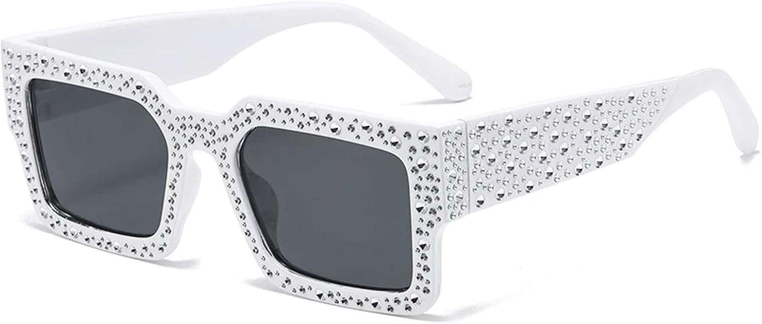 

Солнцезащитные очки с защитой UV400 | Цветные линзы с бриллиантовым блеском | Для женщин и мужчин, для занятий спортом на открытом воздухе и вождения DSVIGF, Jh18225-c2