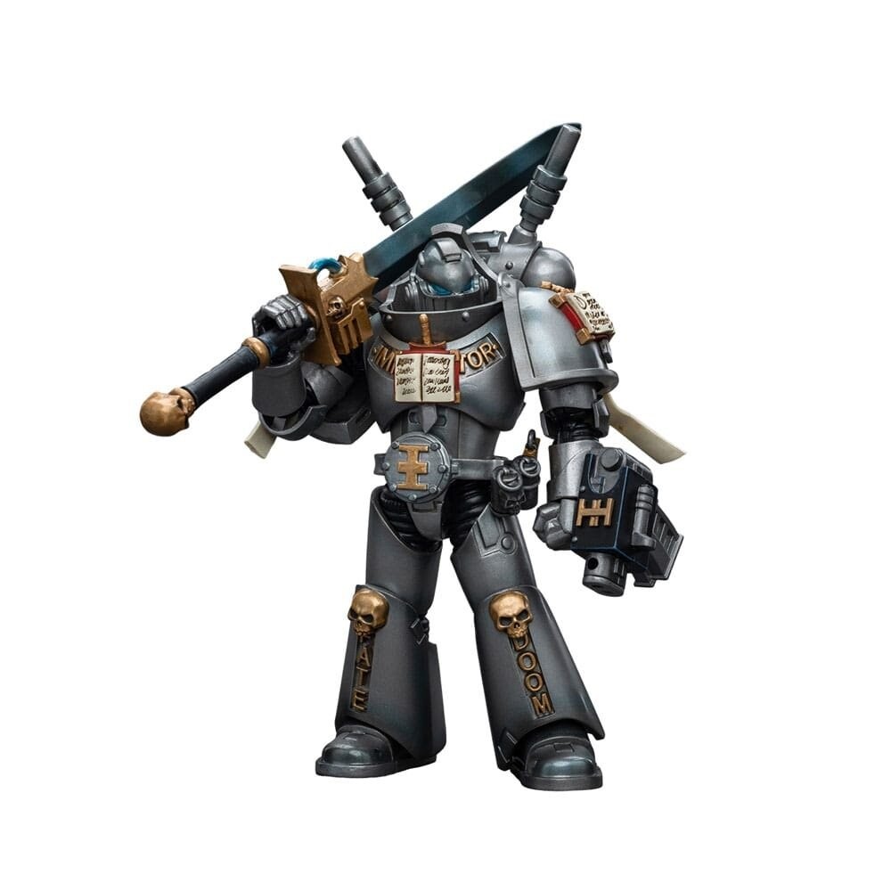 

Фигурка Warhammer 40k 1/18 — перехватчик отряда перехватчиков Серых рыцарей со штурм-болтером и силовым мечом Немезиды JOYTOY