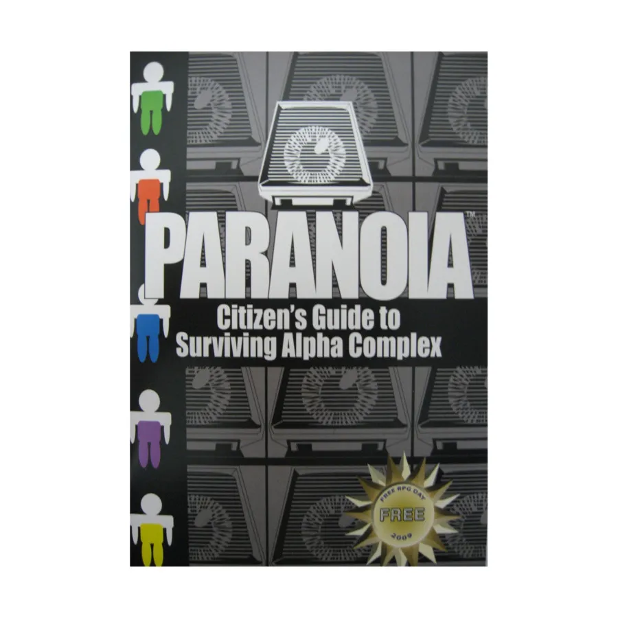 

Citizen's Guide to Surviving Alpha Complex, Paranoia XP, мягкая обложка