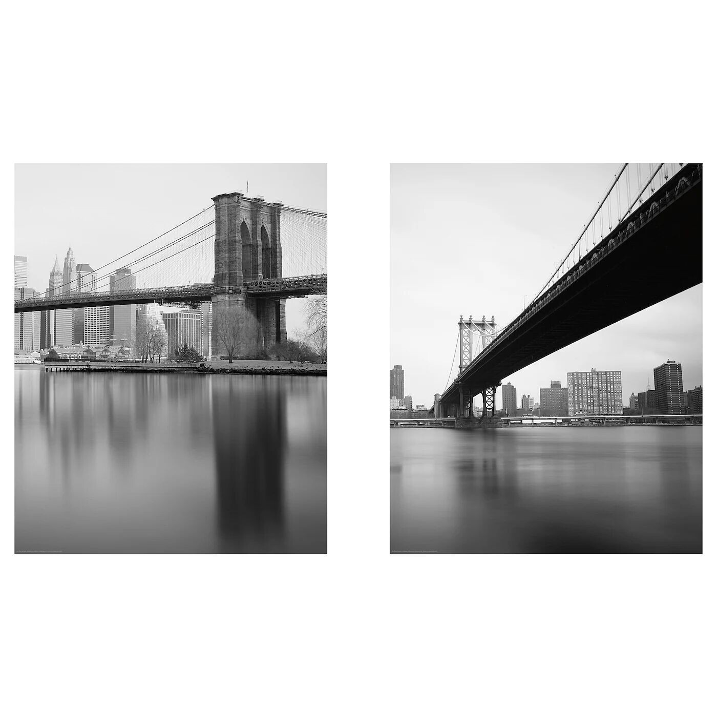 

Картина, виды города II, 40х50 см ,серый/черный, BILD IKEA