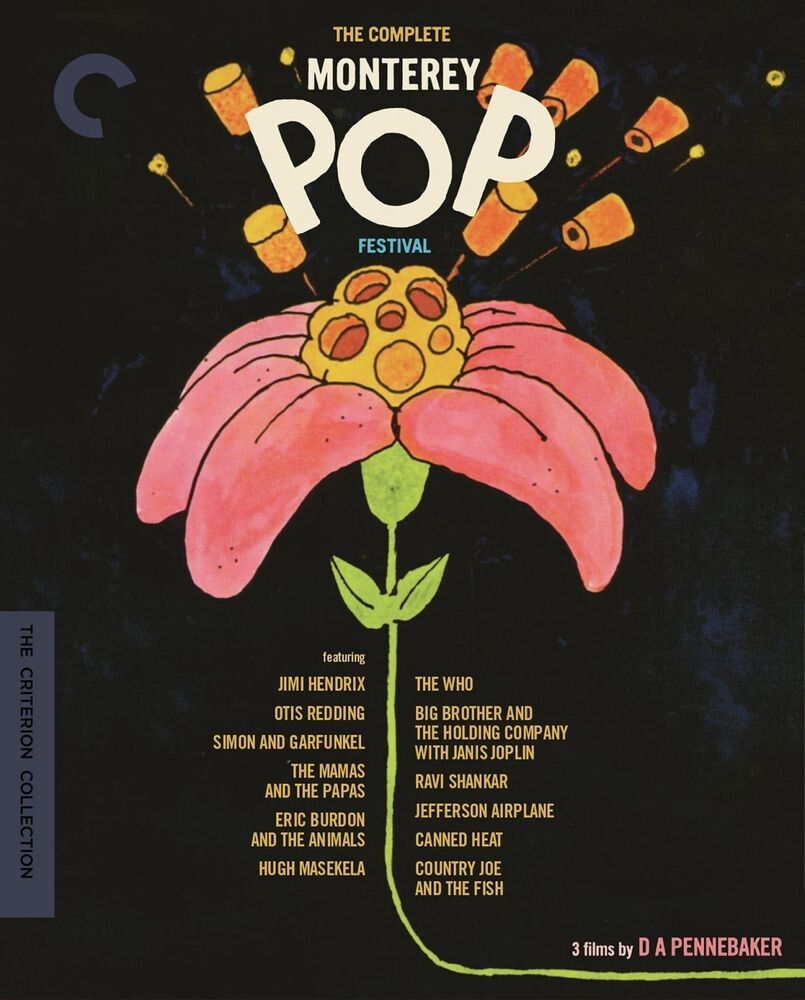 

Диск Blu-ray The Complete Monterey Pop Festival [1968] [Criterion]