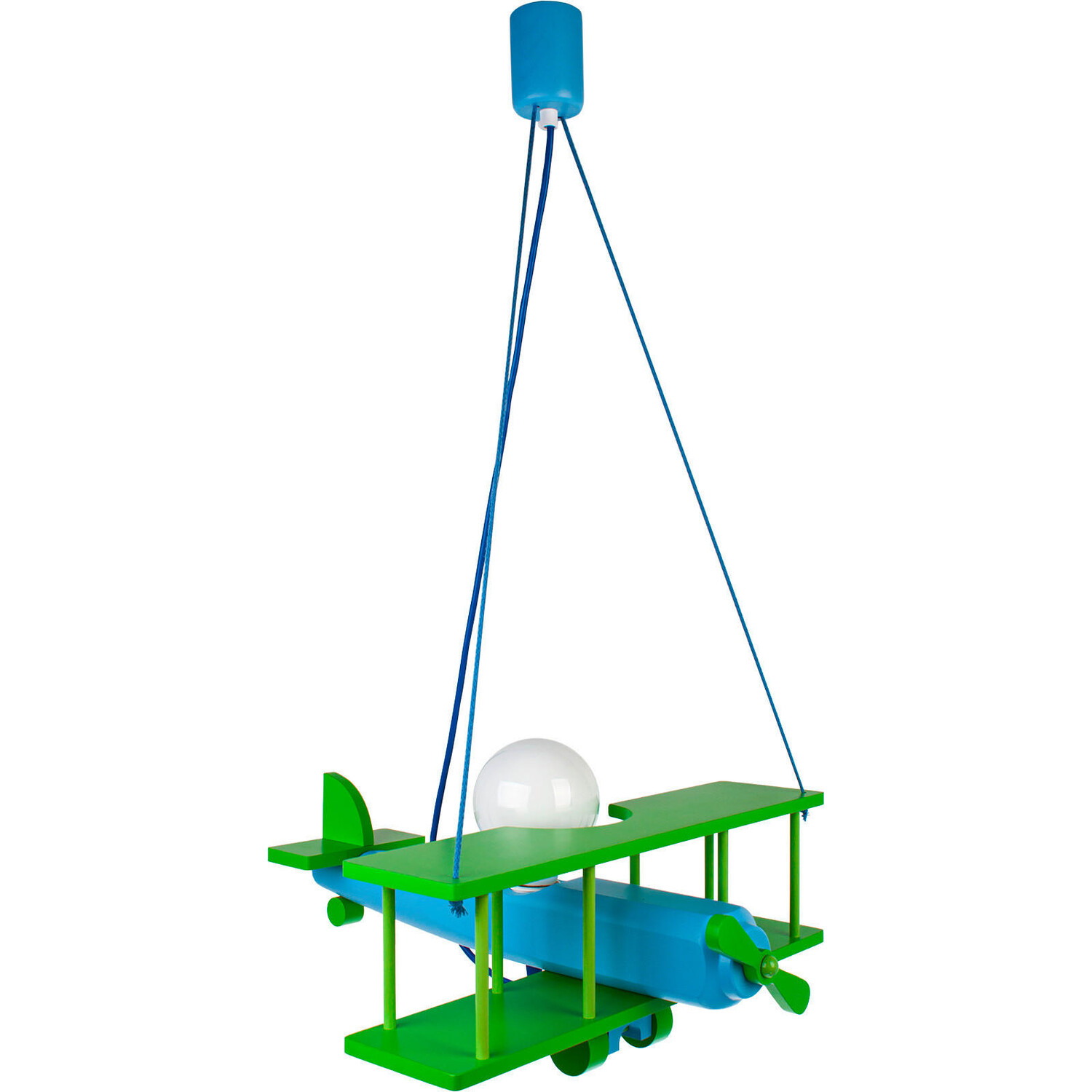 

Детский подвесной светильник 42x45x75 см, синий/зеленый