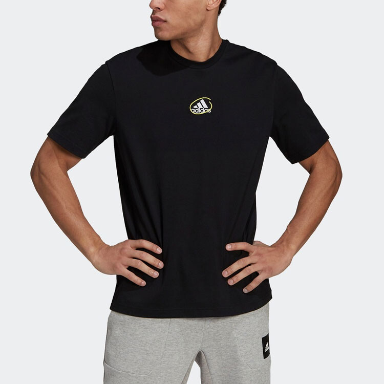 Футболка SCRIBBLE мужская черная Adidas, черный — фото 2