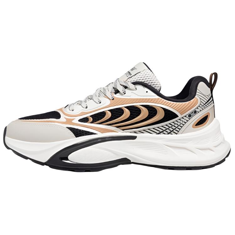 

Мужские повседневные кроссовки Low top Cushioning Lightweight 361°, obsidian черный/oat milk