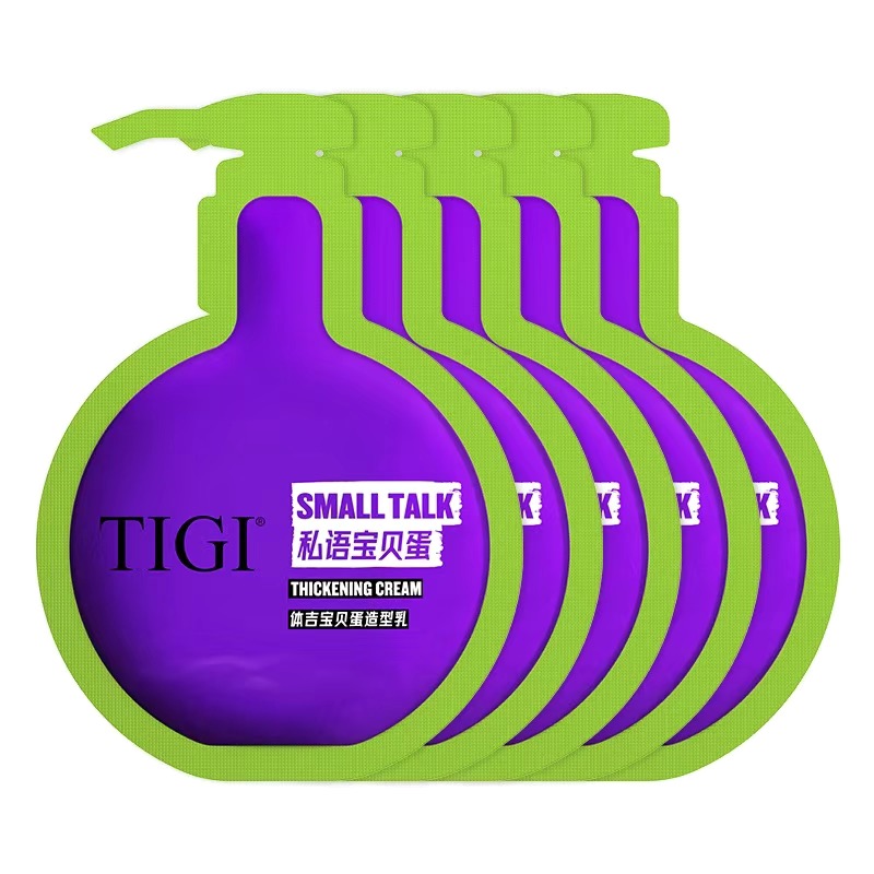 

Эластичный протеиновый образец Baby Egg с 3D филл-пауэр, блестящий, разглаживающий уход после химической завивки, портативный, 5мл * 5мл * 3 TIGI