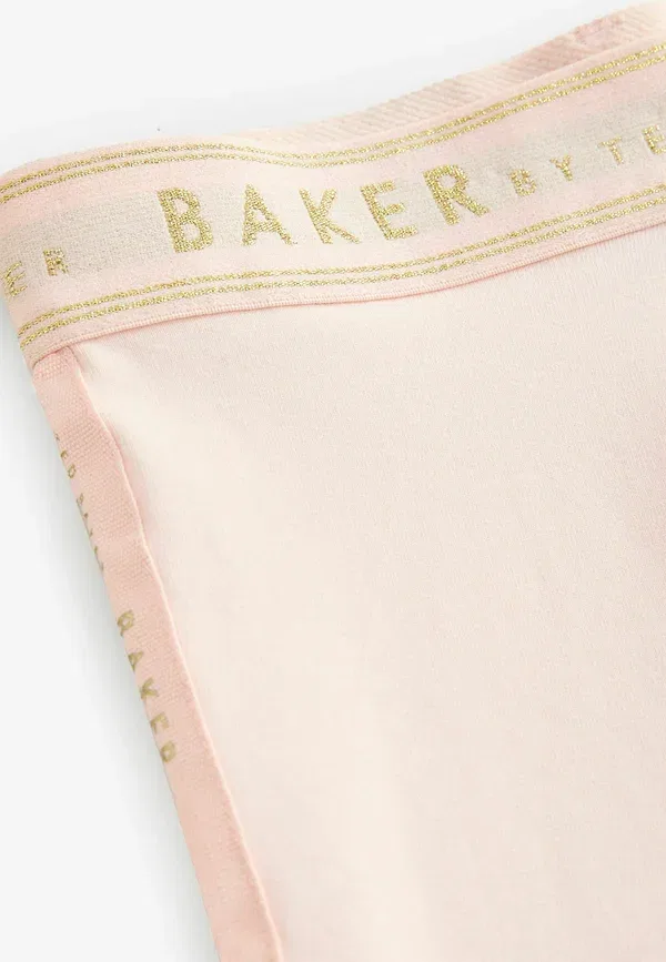 Леггинсы с фирменным поясом Baker By Ted Baker, розовый — фото 4