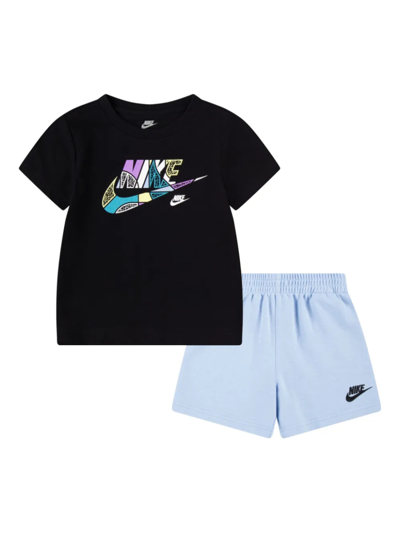 

Комплект шорт с логотипом Nike Kids, синий