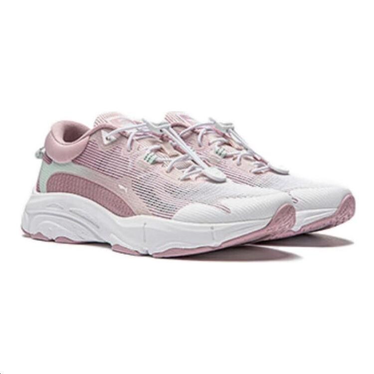 Кроссовки LINING YOUNG Kids Lifestyle Shoes GS Low-top White/Pink, розовый — фото 4