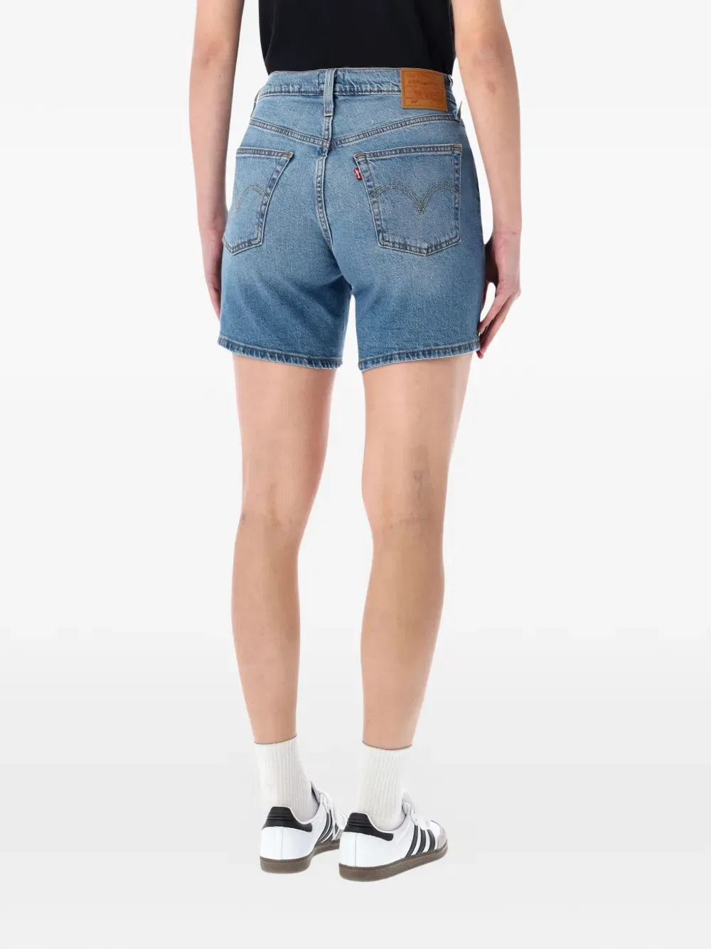 Джинсовые шорты средней посадки 501 Levi'S, синий — фото 2