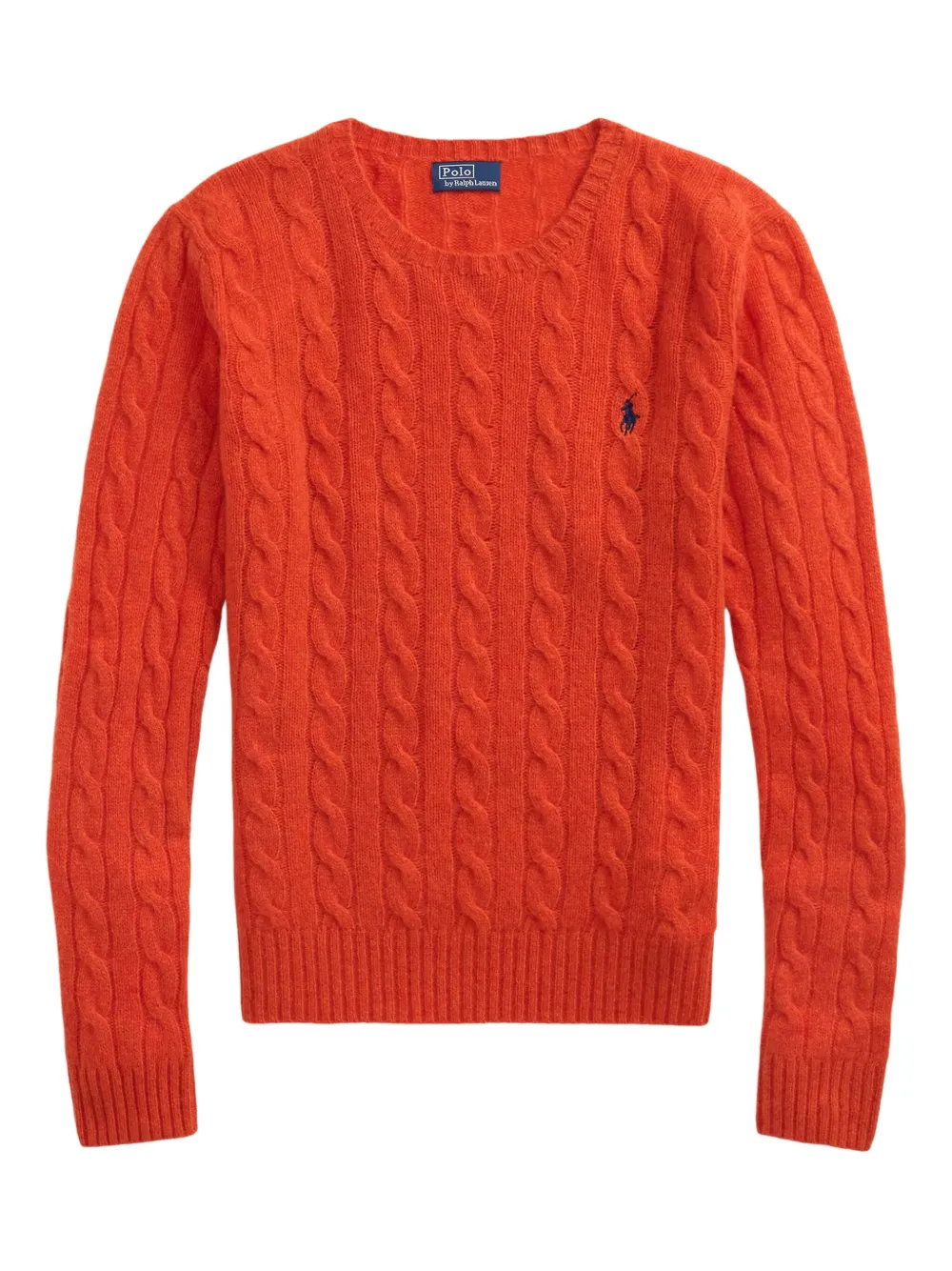 

Свитер фактурной вязки POLO RALPH LAUREN, оранжевый