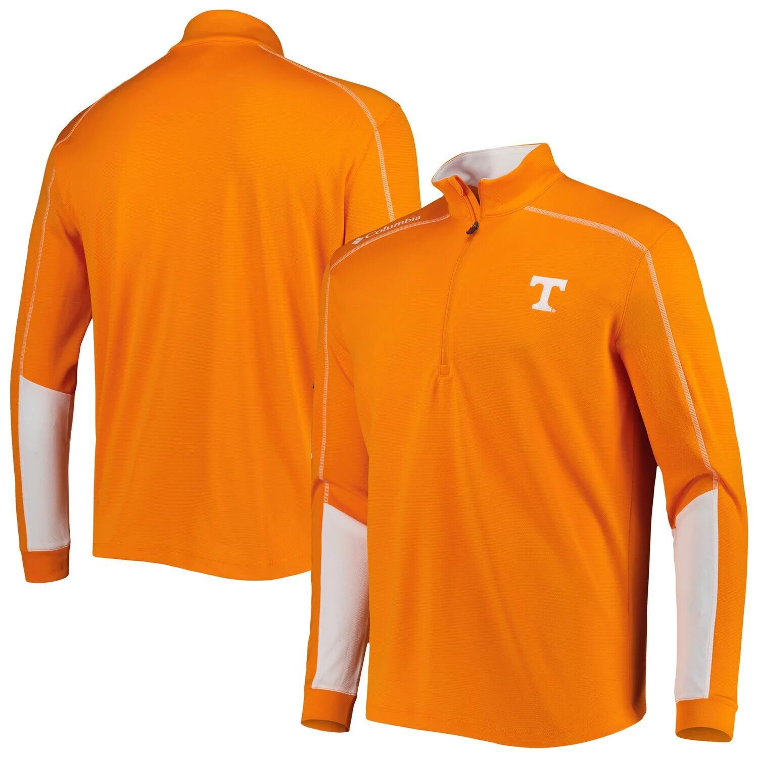 

Мужская куртка Columbia Tennessee Orange Tennessee Volunteers Shotgun 2.0 Omni-Wick с молнией на четверть