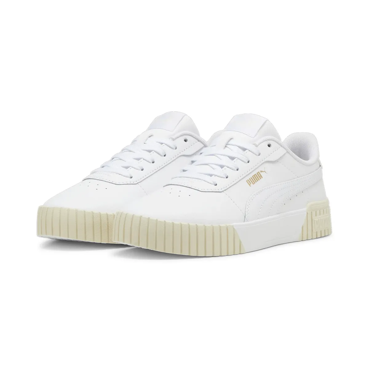 

Кроссовки PUMA "CARINA 2.0", цвет Puma White- Puma Gold-Alpine Snow