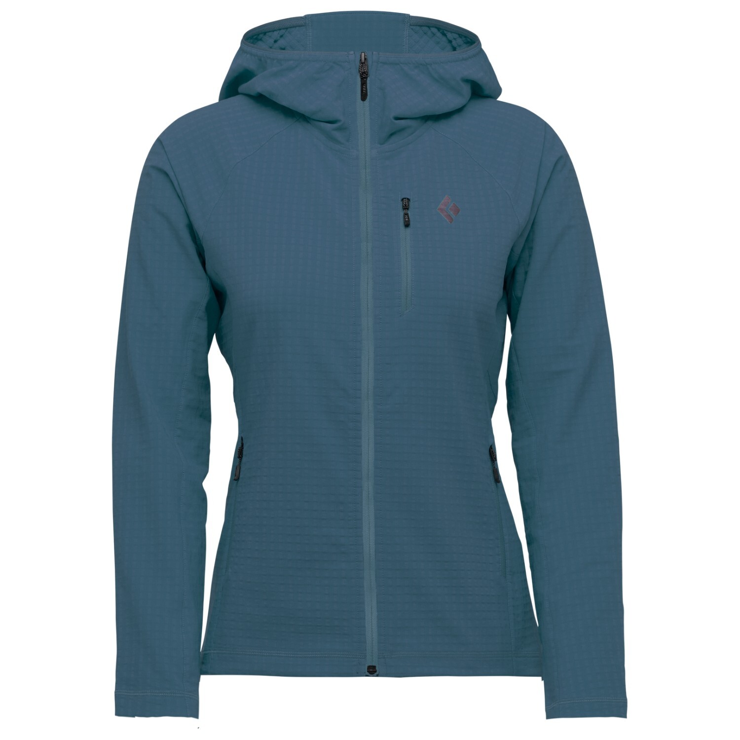 

Флисовая жилетка Black Diamond Women's Coefficient Storm Full Zip Hoody, цвет Creek Blue, Черный, Флисовая жилетка Black Diamond Women's Coefficient Storm Full Zip Hoody, цвет Creek Blue