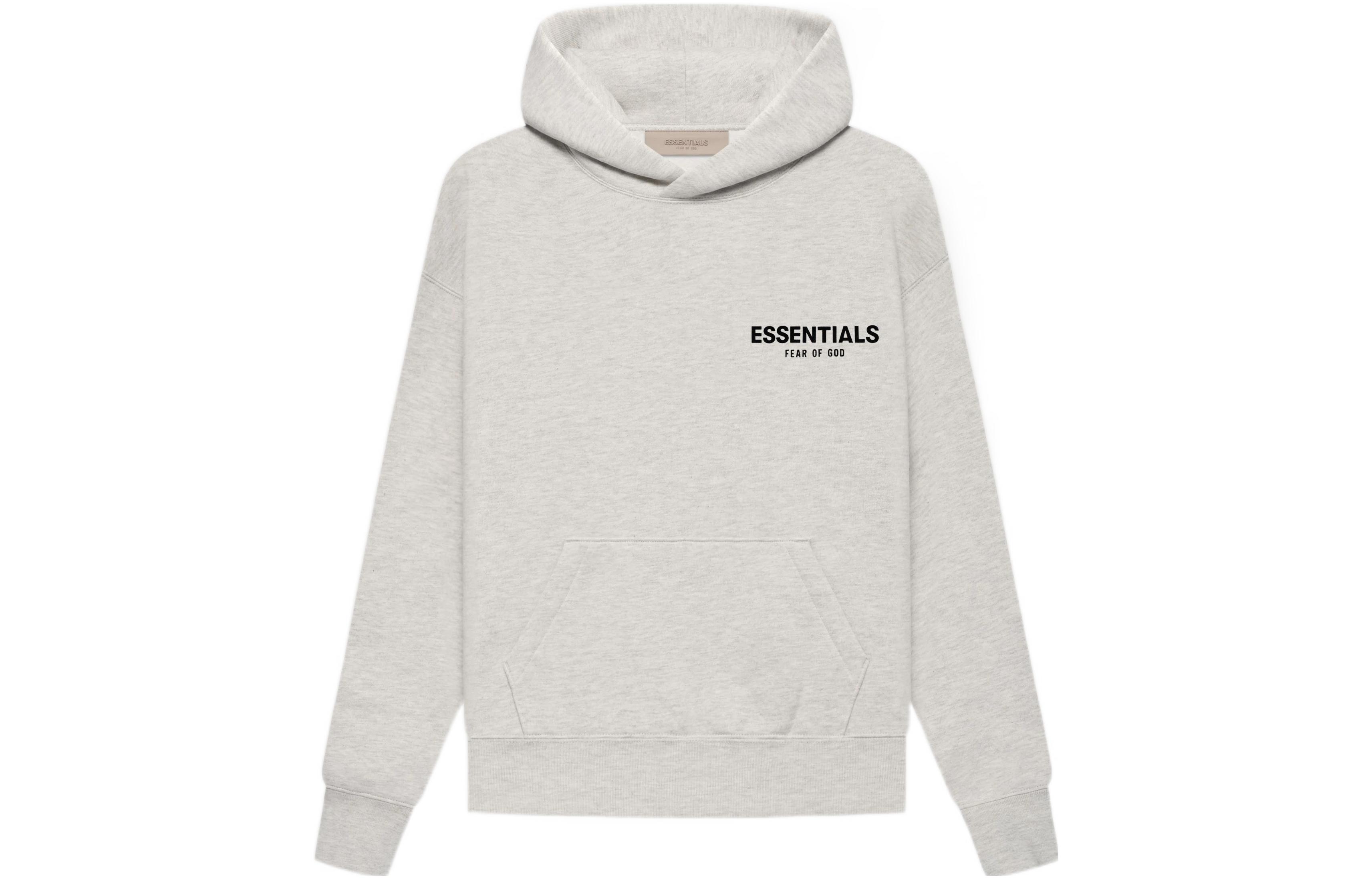 Свитшот SS22 Light Oat детский Fear Of God Essentials, светло- серовато-бежевый — фото 4