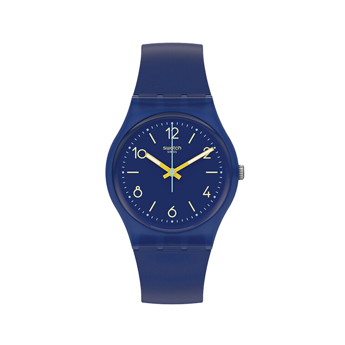 

Унисекс часы Gent Series 34 мм синие SO28N108 SWATCH