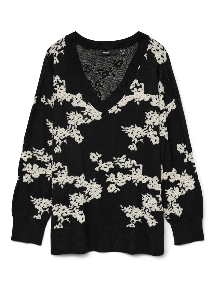 

Черный вязаный свитер Vero Moda