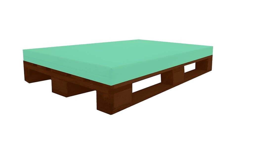 

Подушка Ankonbej поддон бирюзовый 80x80x12 см ткань Dibapur