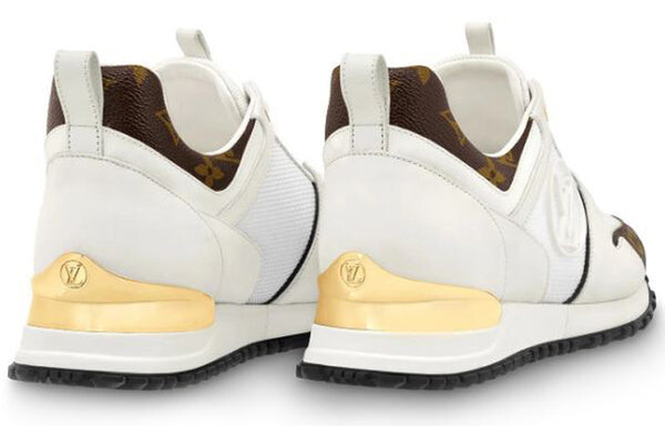 Кроссовки lv run away calfskin sports shoes white Louis Vuitton, белый — фото 4
