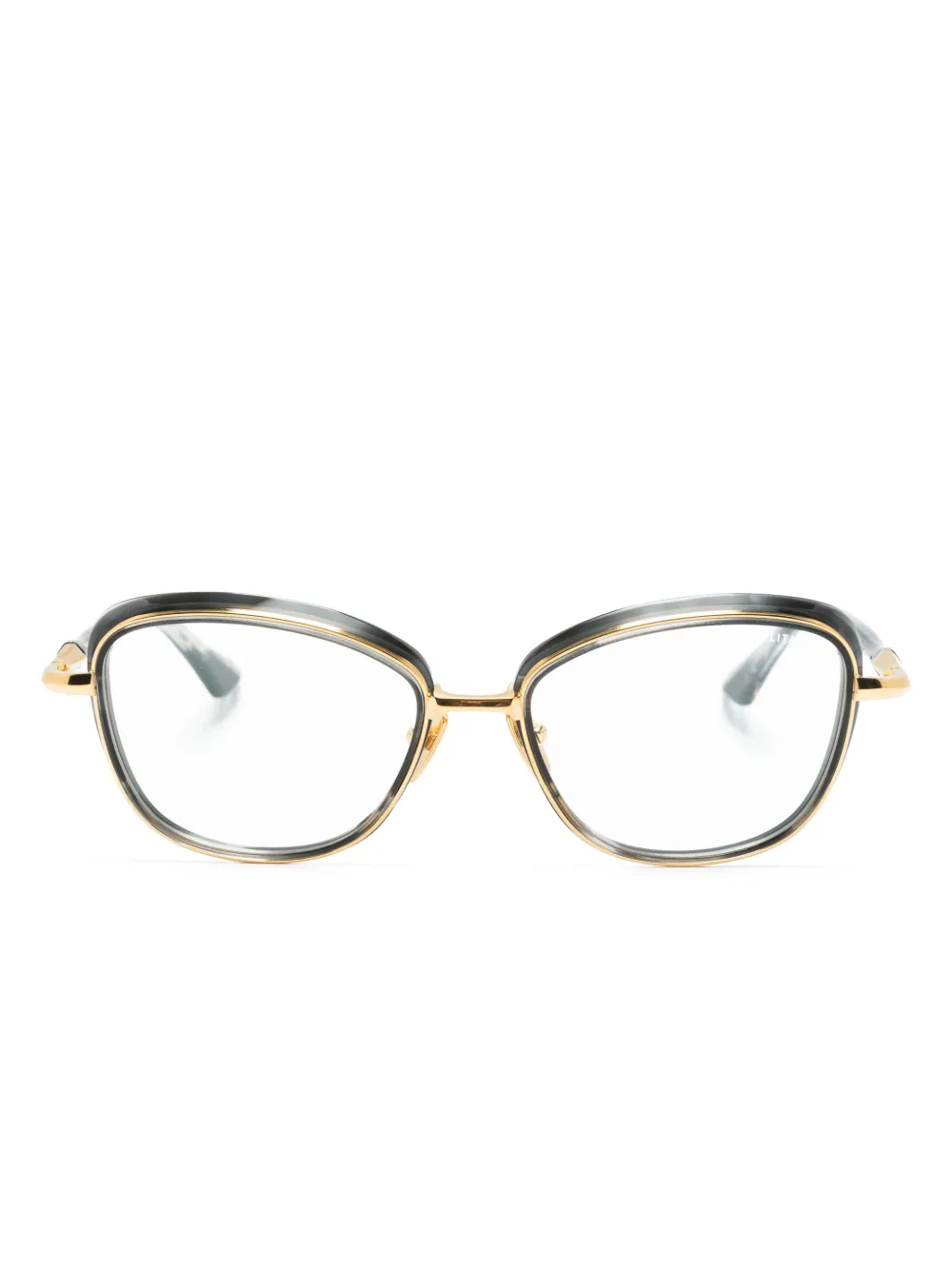 

Очки Litavu в квадратной оправе Dita Eyewear, черный