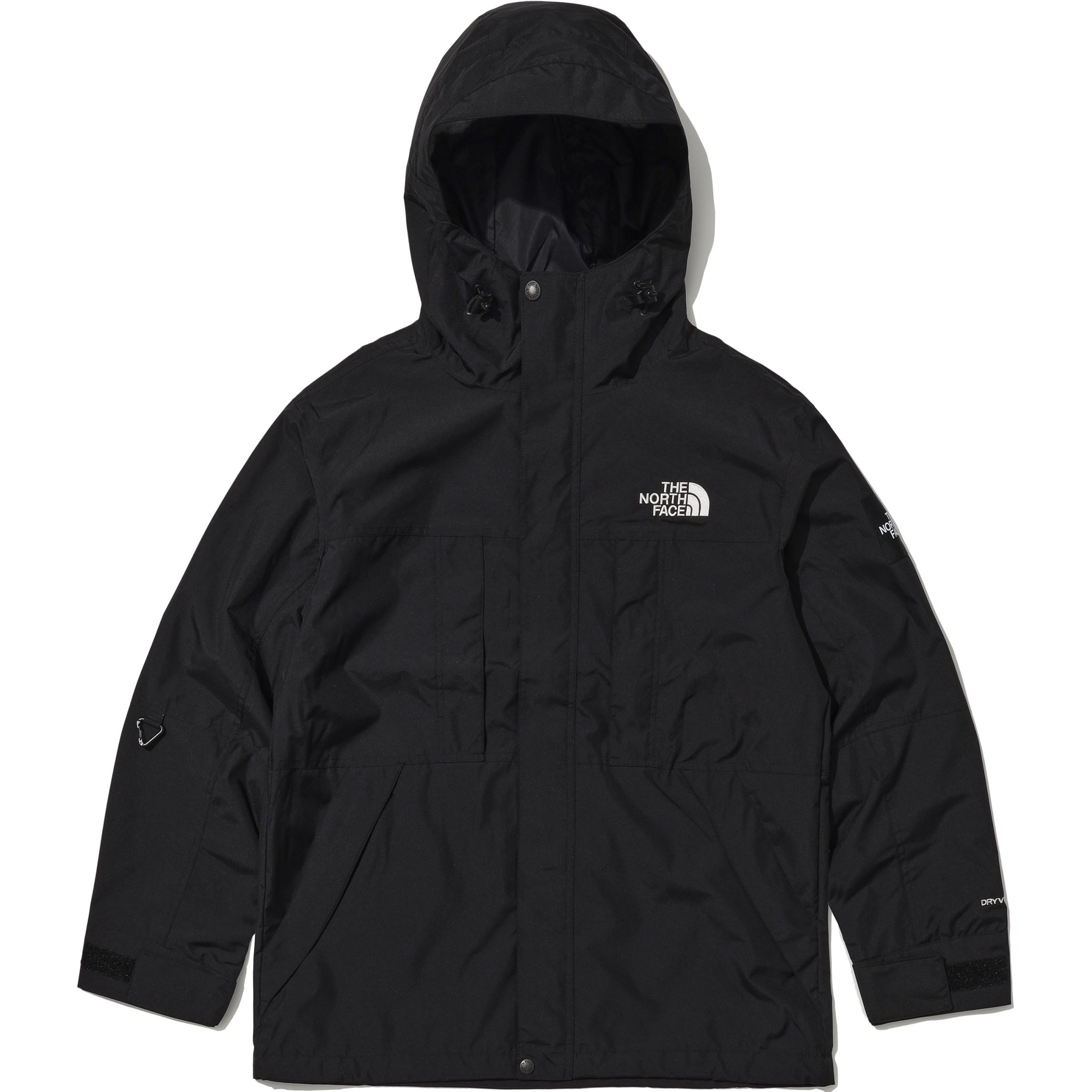 

THE NORTH FACE Ветровка непромокаемая и ветронепроницаемая унисекс черная, Black