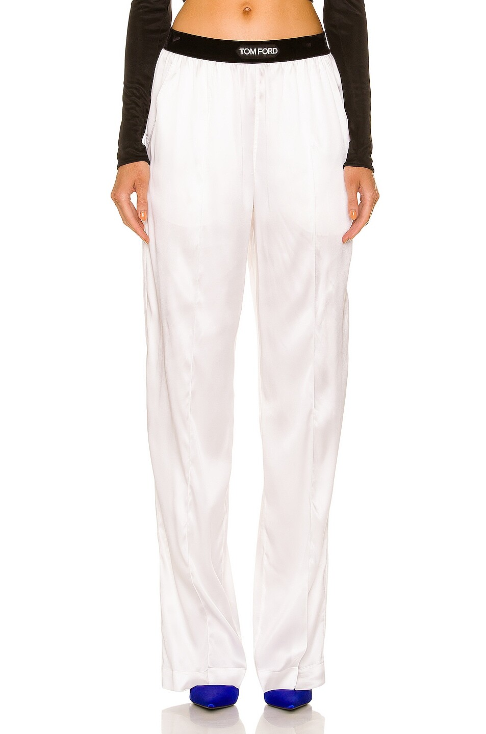

Брюки Tom Ford Satin, белый