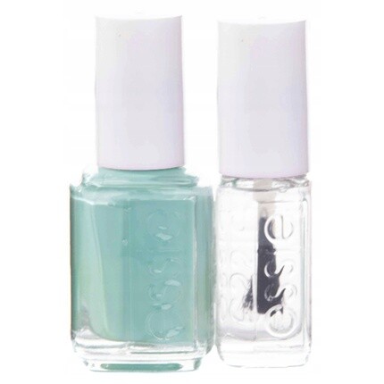 

Лак для ногтей Nail Enamel Vegan Glossy Shine Finish 99 Mint Candy Apple 135 мл и Good To Go Top Coat Лак для укрепления ногтей 5 мл Essie