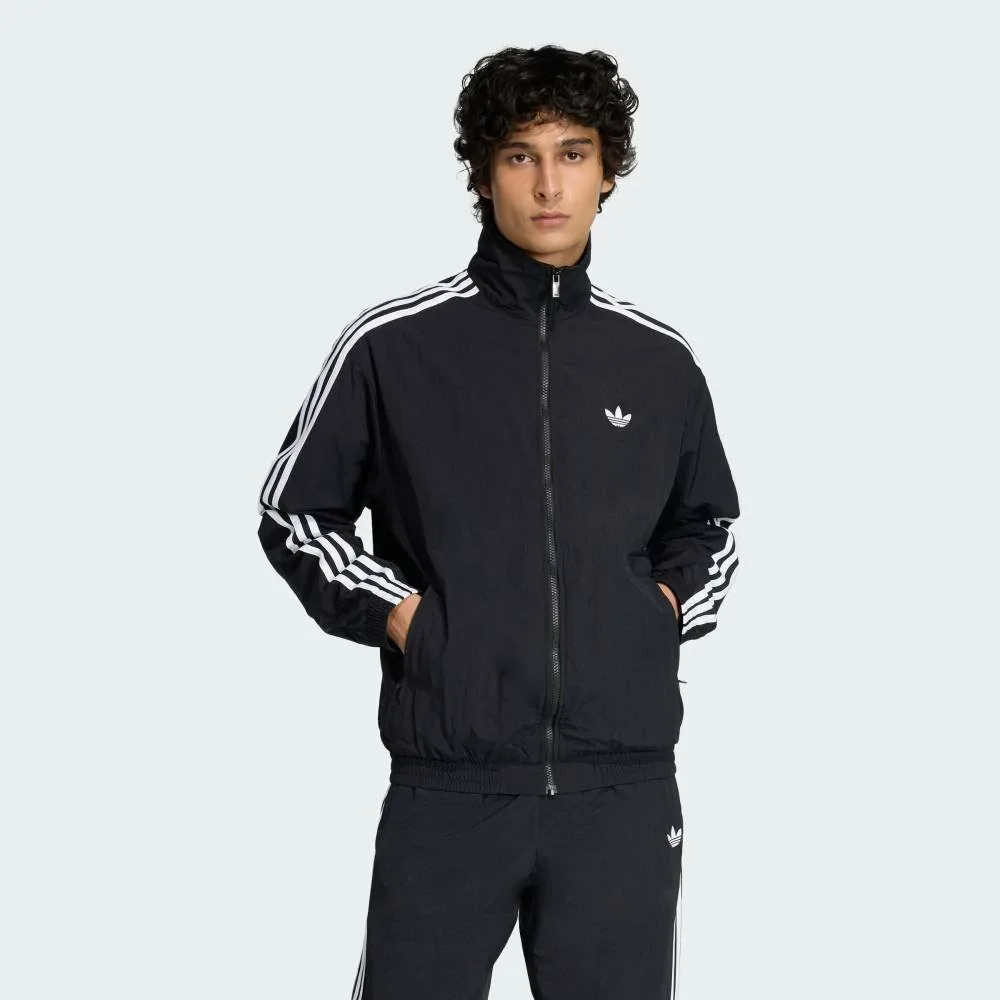 Спортивная куртка Firebird из плетеного материала Adidas, black