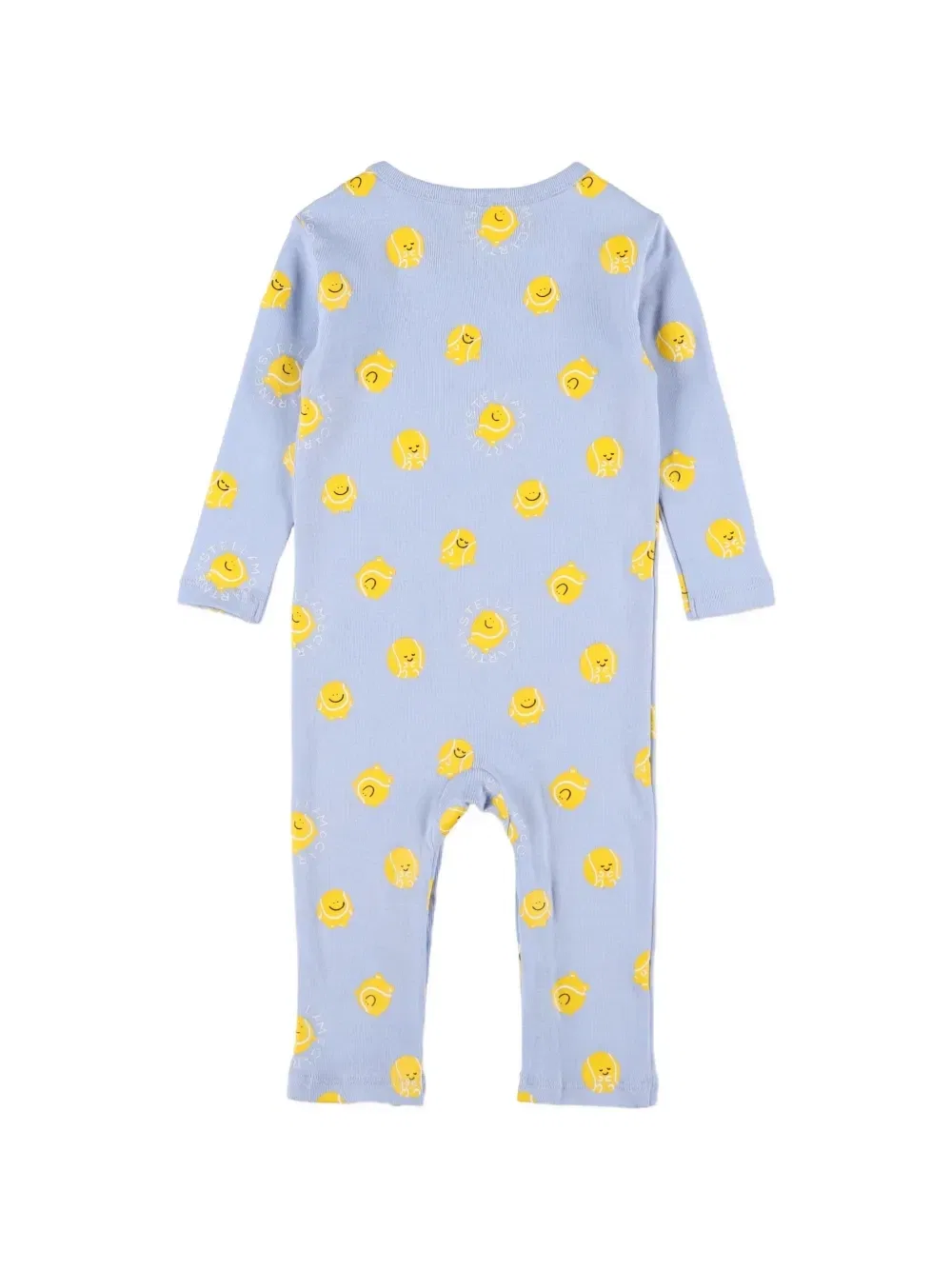Комплект из ромпера и боди с принтом Stella McCartney Kids, синий — фото 2
