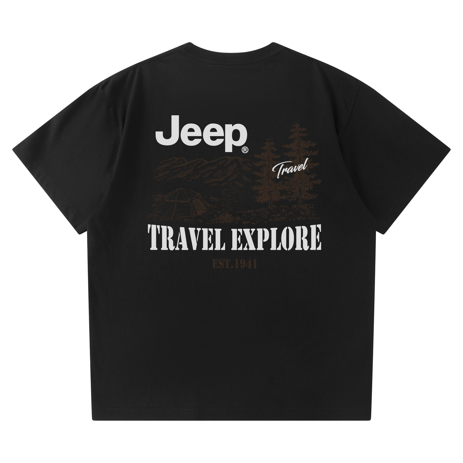 

Футболка Wrangler Leisure Series унисекс Jeep, pure черный