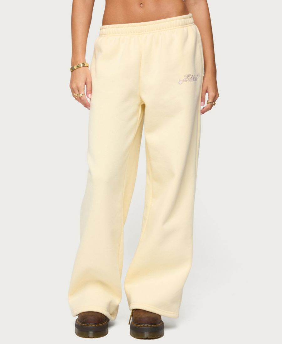 

Спортивные штаны женского клуба Edikted, Yellow