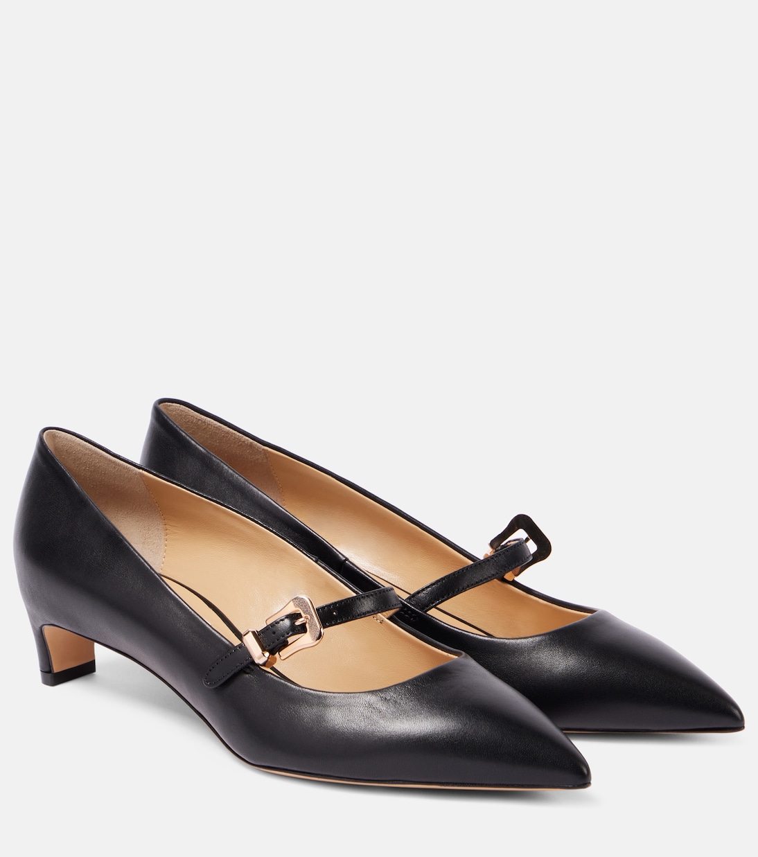 Туфли из кожи Marino Gabriela Hearst, черный