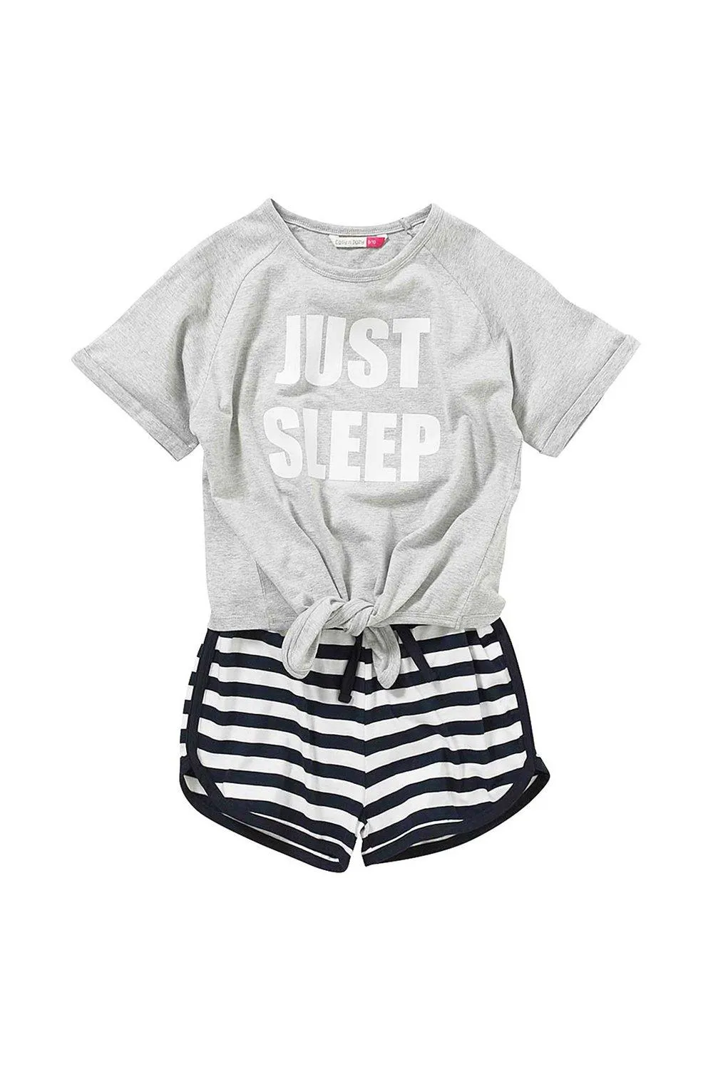 

Короткий пижамный комплект для девочек Just Sleep Cozy n Dozy, серый
