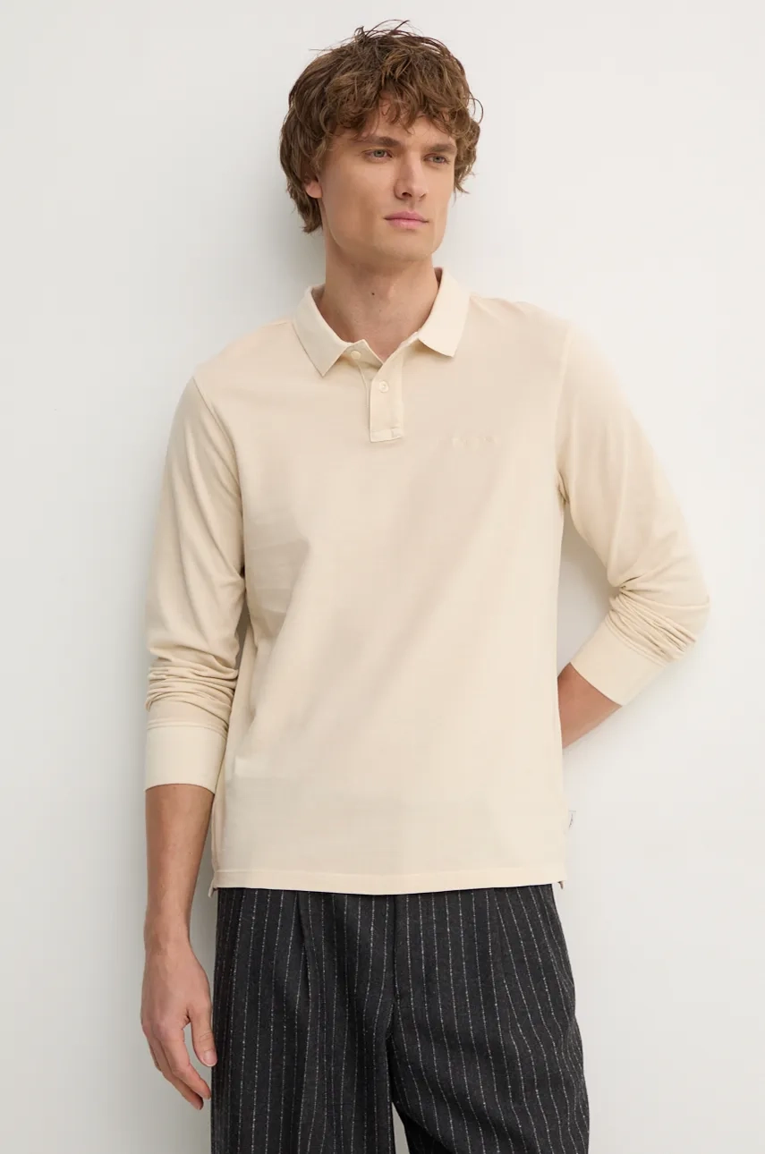 

Хлопковый топ с длинными рукавами NEW OLIVER GD LS Pepe Jeans, бежевый