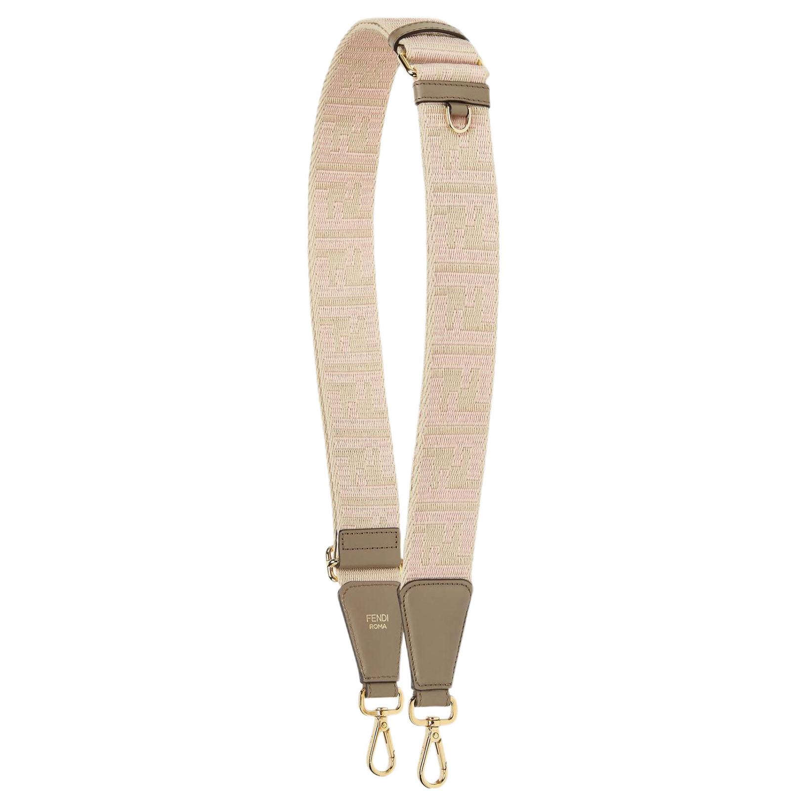 

FENDI Ремешок для сумки из полиэстера Women's Beige