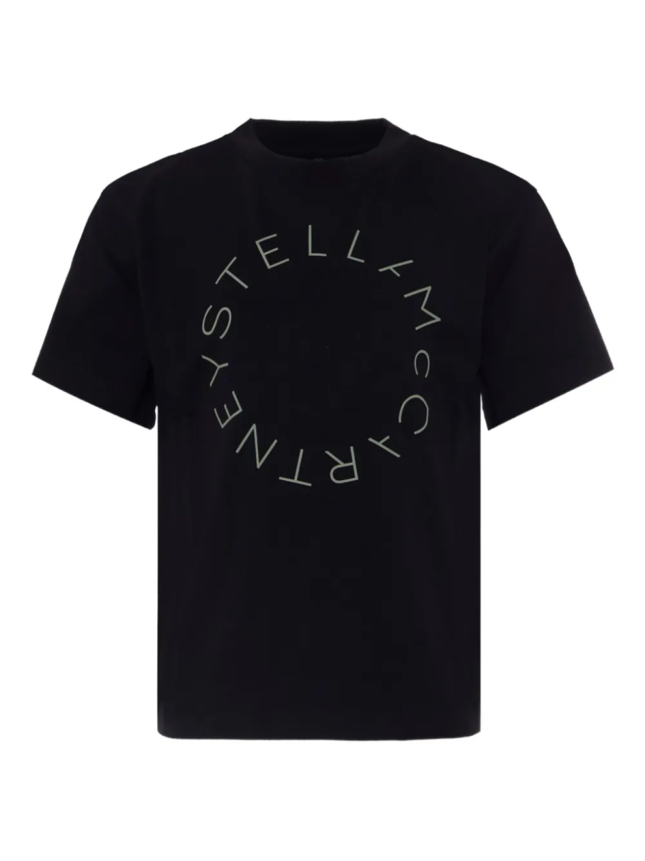 

Футболка с круглым логотипом Stella McCartney Kids, черный