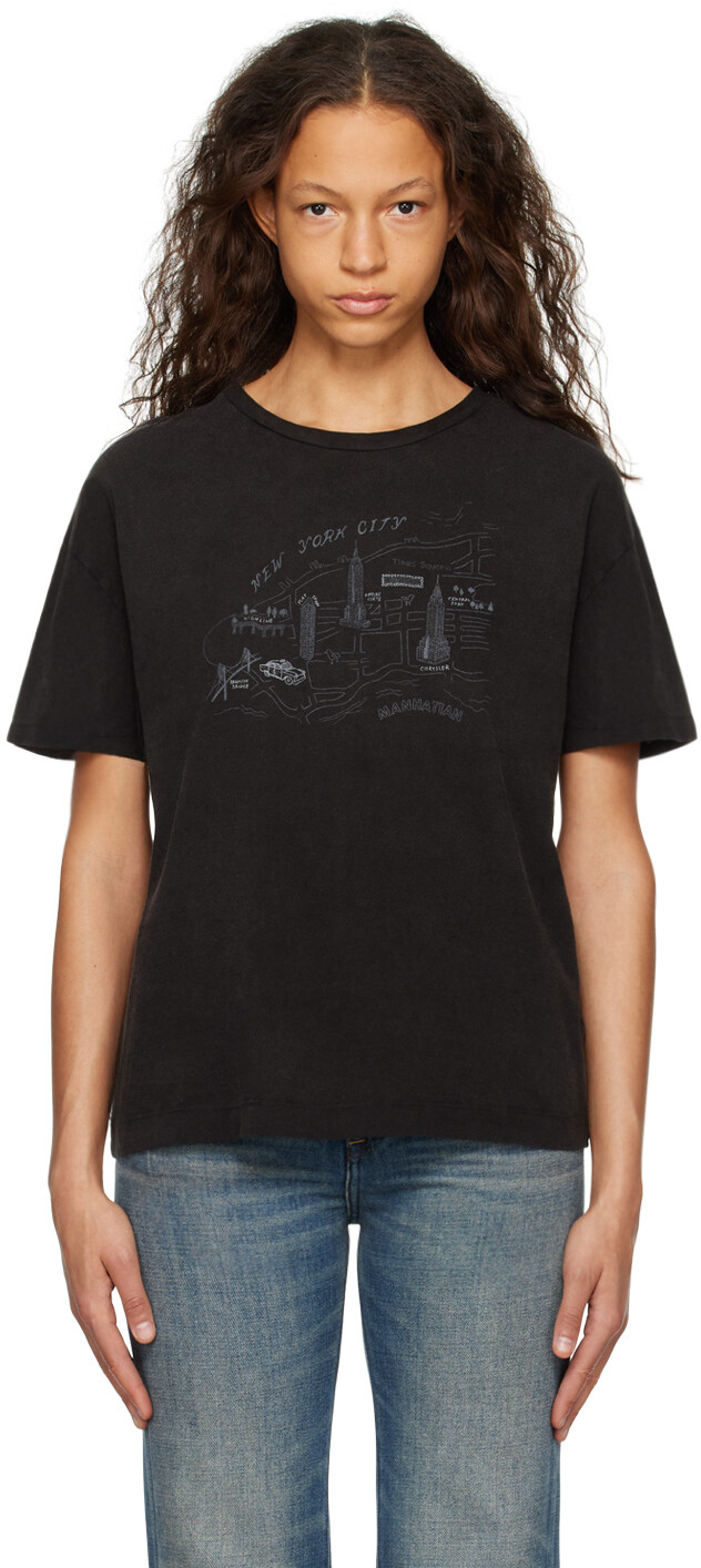 

Футболка «Mica City» rag & bone, черный