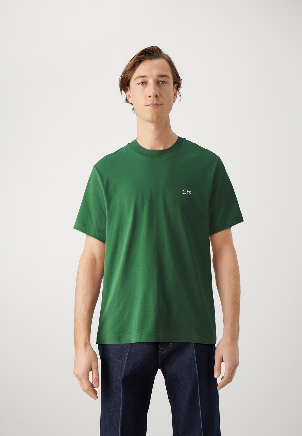 

Футболка базовая Lacoste, цвет green