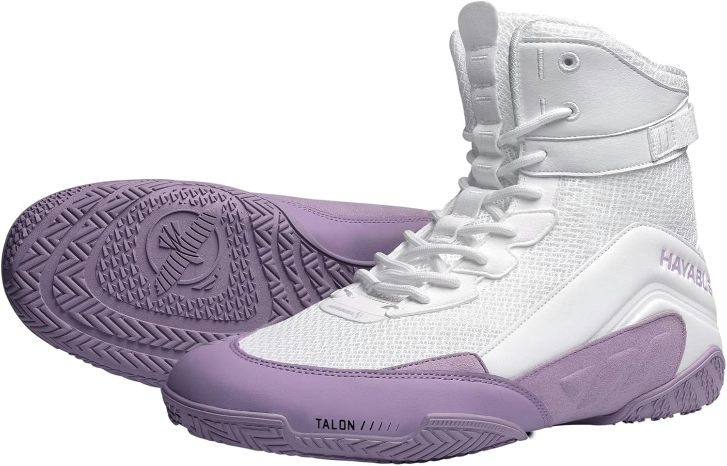 

Боксерские кроссовки Hayabusa Talon для мужчин и женщин, шнуровка, легкие, средней высокой посадки, белый