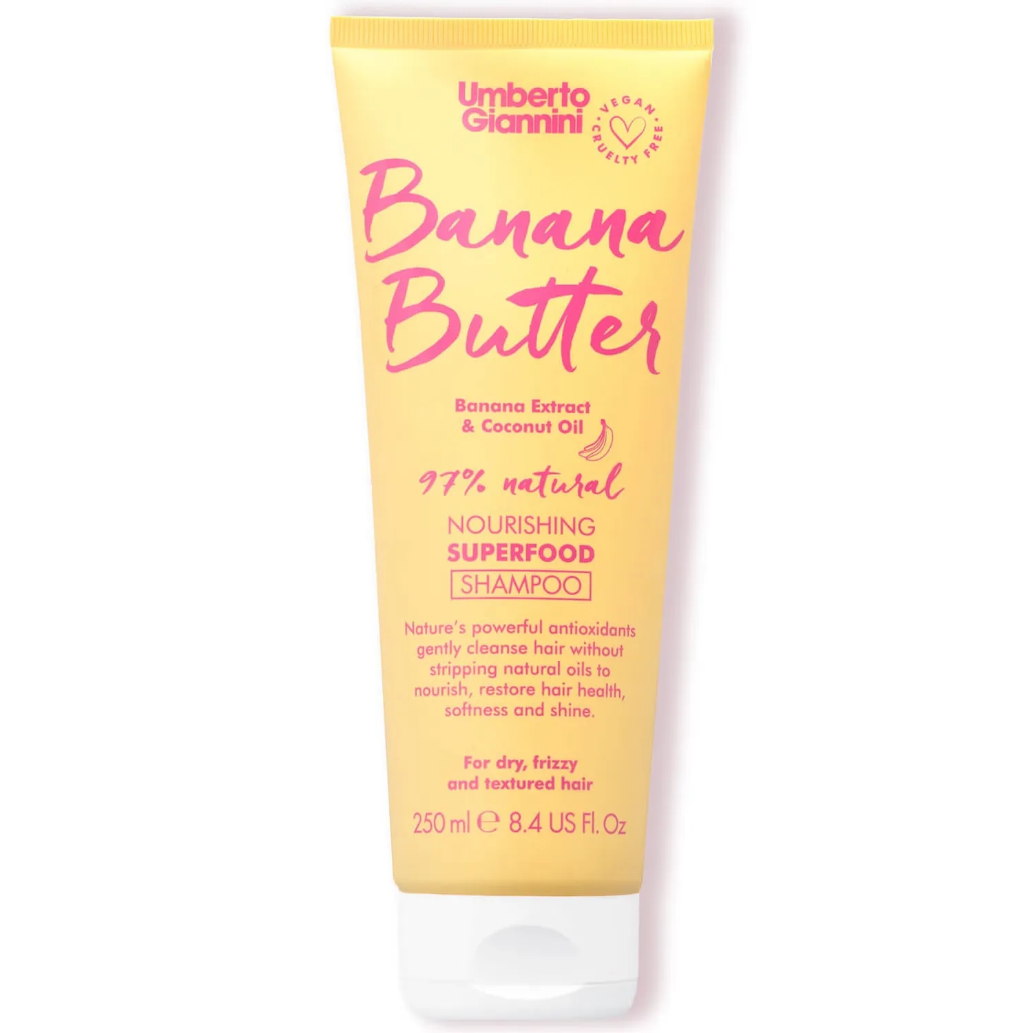 

Banana Butter Питательный шампунь-суперпродукт 250 мл Umberto Giannini