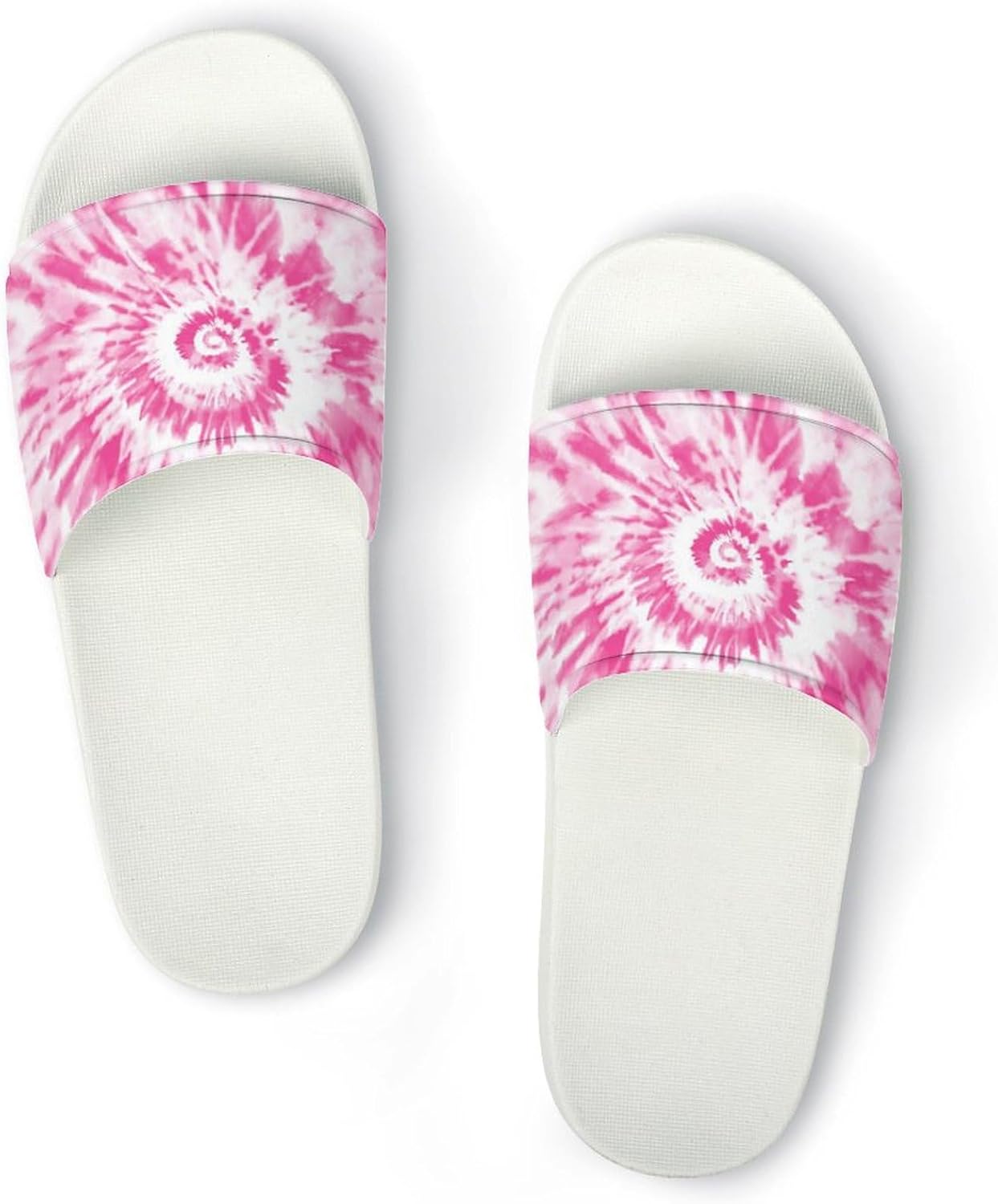 

Разноцветные тапочки с эффектом тай-дай, мужские и женские шлепанцы, сандалии на липучке, тапочки для улицы, пляжа и дома Csqdfbhd