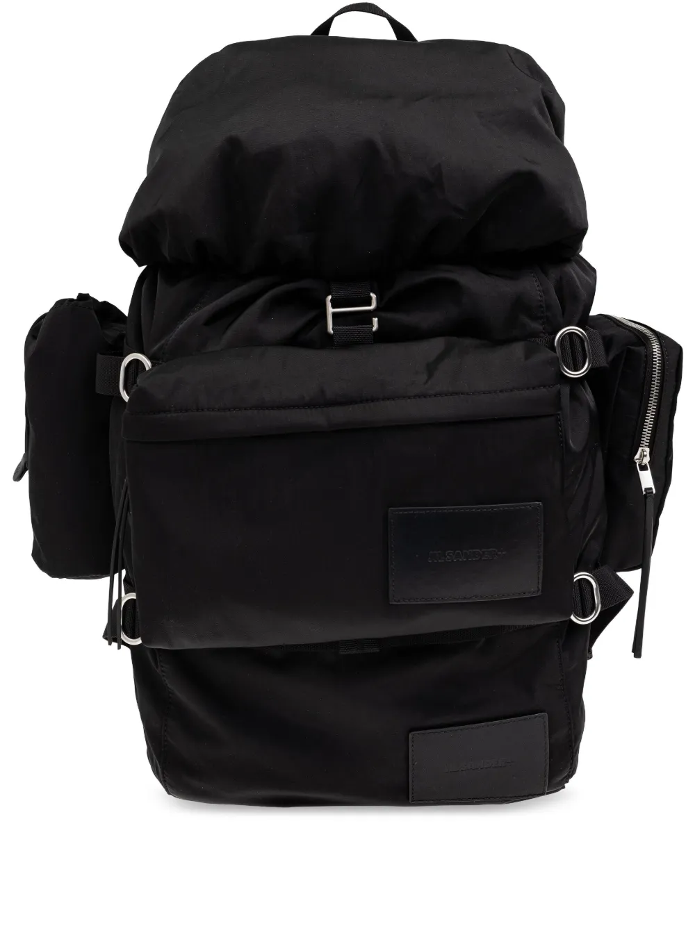 

Рюкзак с нашивкой-логотипом JIL SANDER, черный