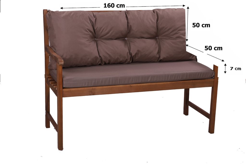 

Подушка для садовой скамьи 160 x 50 x 50 красный | Подушка сиденья подушка скамейки | Подушка для сиденья скамья | Голливудская подушка для качелей | Подушки сидений и спинки | Подушка для скамейки | Сетгарден Setgarden, коричневый